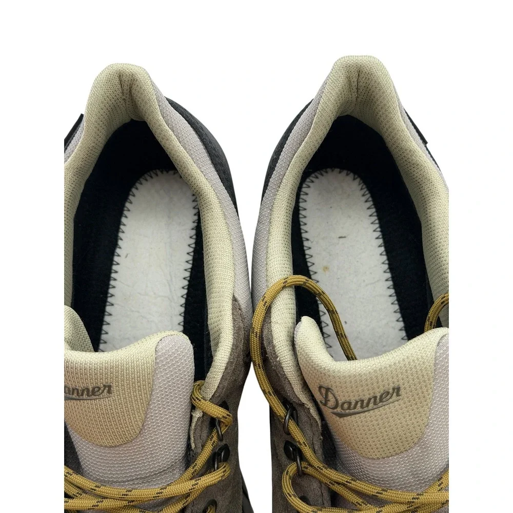Danner Panorama Low 4 Mens 13 EE Black Olive Hiking Shoes 63471 Waterproof Suede